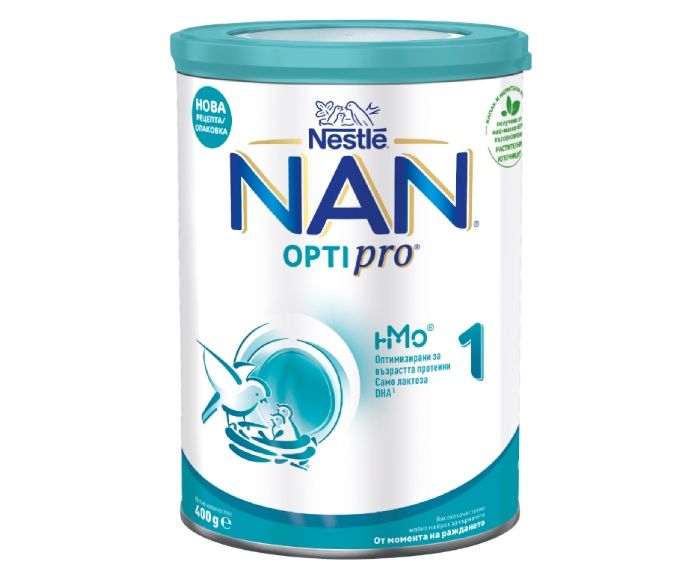 Мляко за Кърмачета от Момента на Раждането NAN Optipro 1 400 г