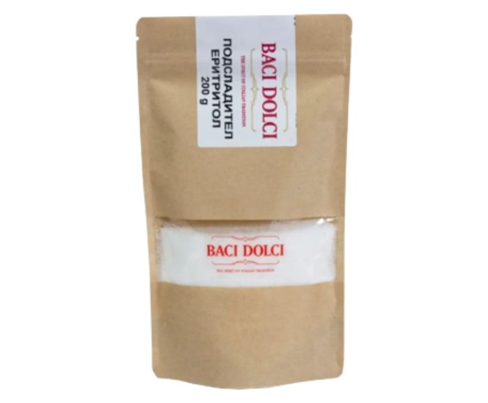 Подсладител Еритритол Baci Dolci 200 г