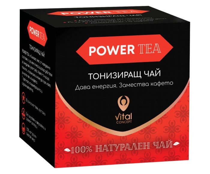 Тонизиращ Чай Power Tea Vital Concept 12 бр