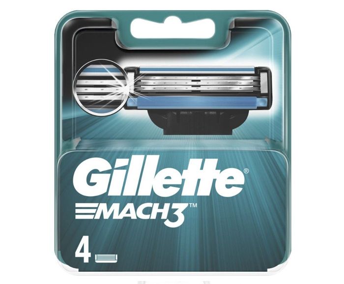 Резервни Ножчета за Самобръсначка Gillette Мach 3 4 бр