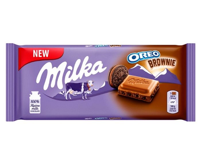 Млечен Шоколад Oreo Брауни Milka 100 г