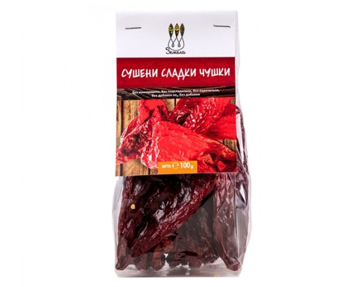 Сушени Чушки Сладки Земела 100 г