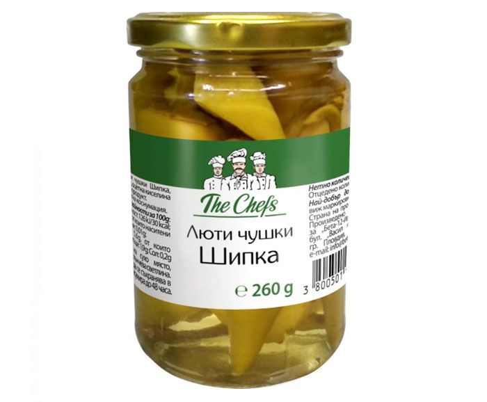 Люти Чушки Шипка The Chefs 260 г