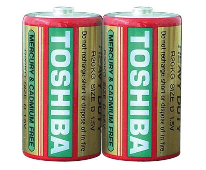 Батерии Toshiba Heavy duty R14K C 1.5V 2 бр