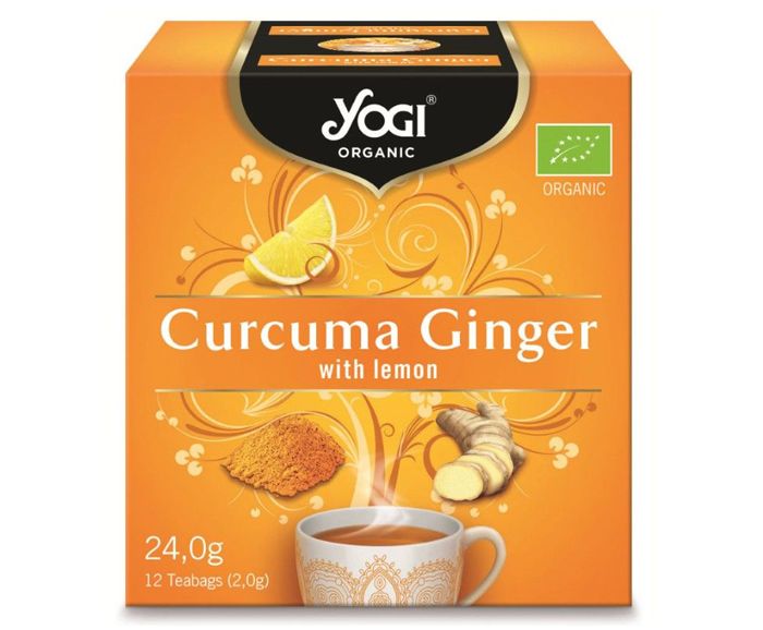 Био Чай Yogi Organic Куркума и Джинджифил 12 бр х 2 г