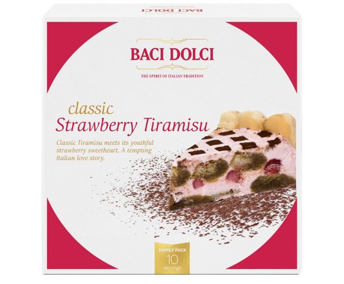 Замразена Торта Baci Dolci Ягодово Тирамису 1 кг