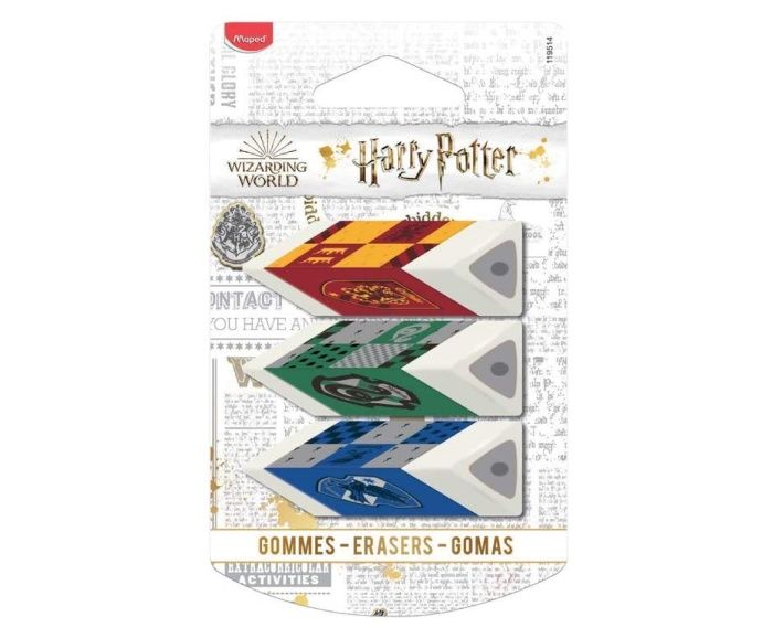 Гуми за Триене Пирамида Maped Harry Potter 3 бр