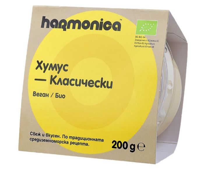 Био Веган Класически Хумус Harmonica 200 г