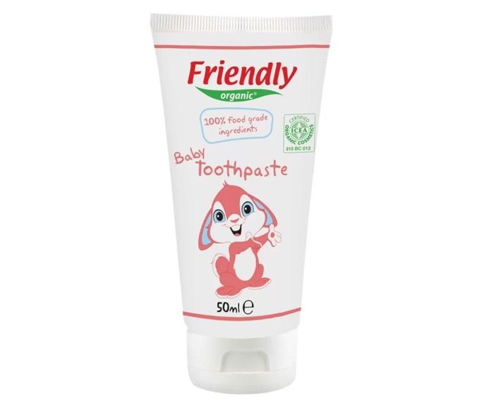Органична Бебешка Паста за Зъби Friendly Organic 50 мл