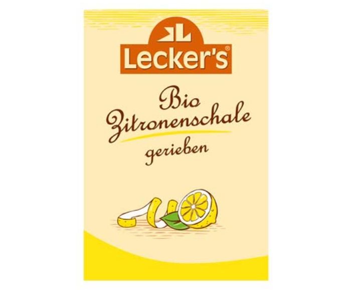 Био Лимонови Корички Lecker's 15 г