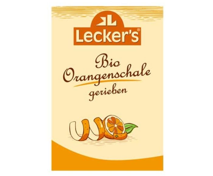 Био Портокалови Корички Lecker's 15 г