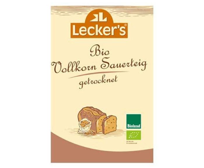 Био Квас от Пълнозърнесто Ръжено Брашно Lecker's 30 г