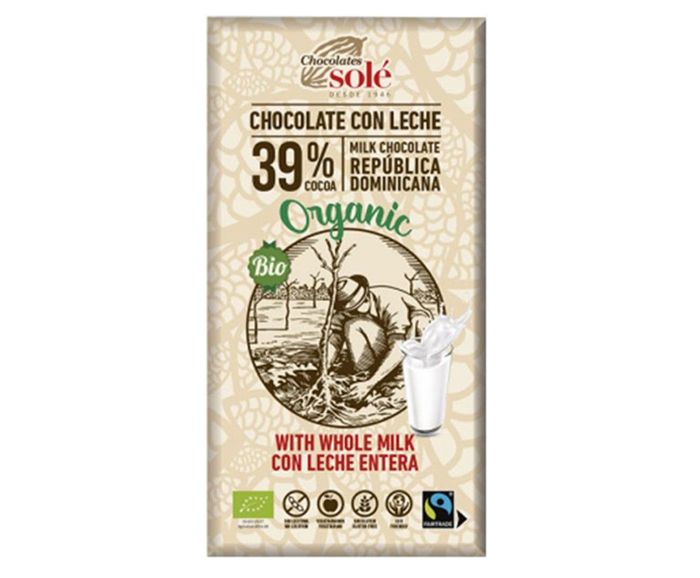 Био Млечен Шоколад Sole 100 г
