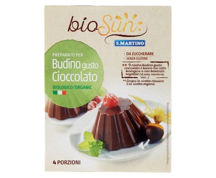 Био Смес за Шоколадов Пудинг Без Глутен Bio Sun 50 г