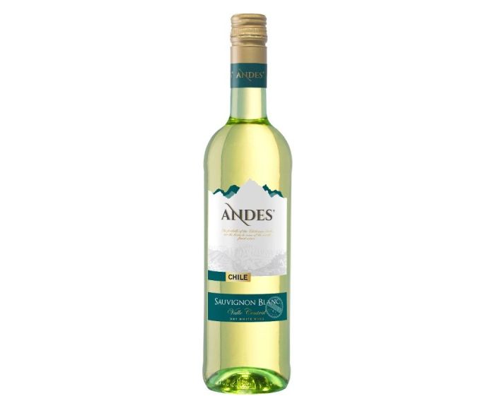 Бяло Вино Совиньон Блан Andes Peter Mertes 750 мл