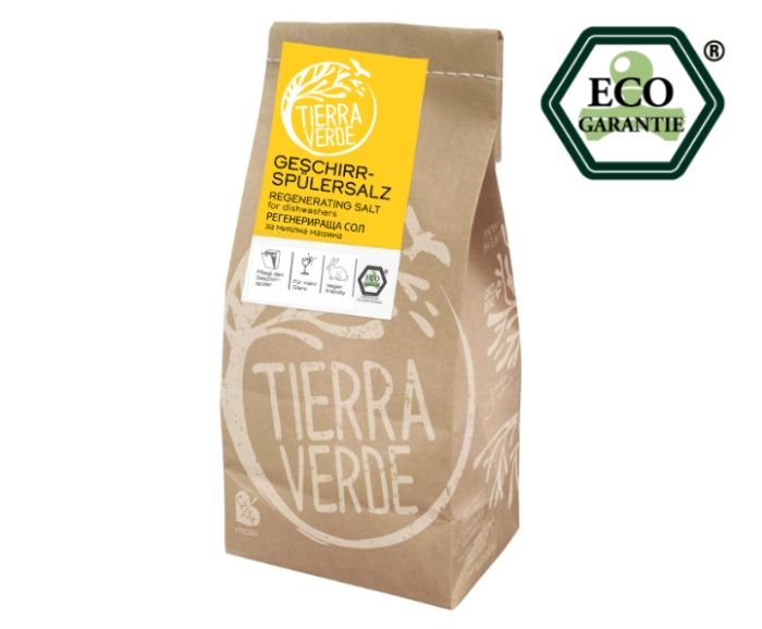 Еко Регенерираща Сол за Съдомиялна Машина Tierra Verde 2 кг