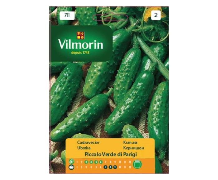Семена Корнишони Малки Зелени Vilmorin 1 бр