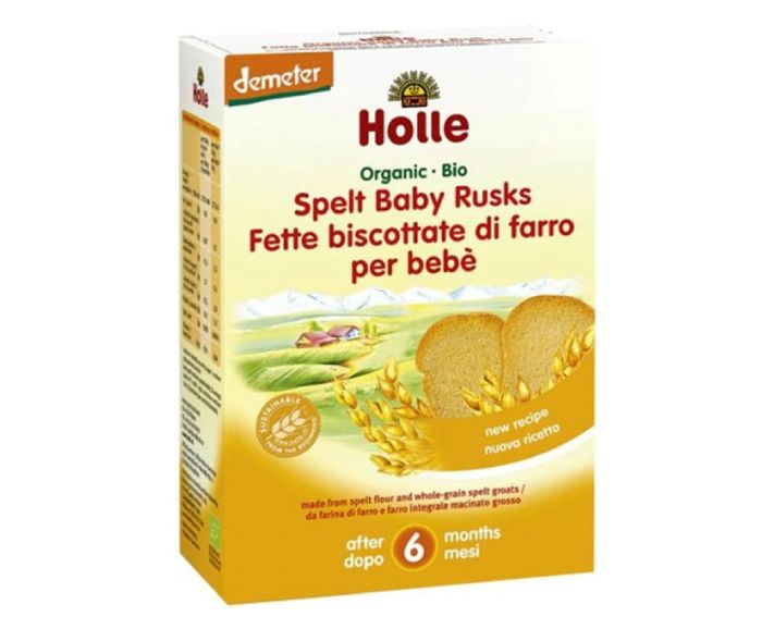 Био Спелтови Сухари Holle от 6-ия месец 200 г