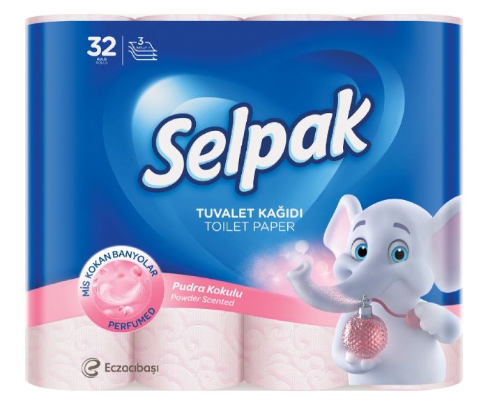 Тоалетна Хартия Selpak Pudra 3 пл. 32 бр