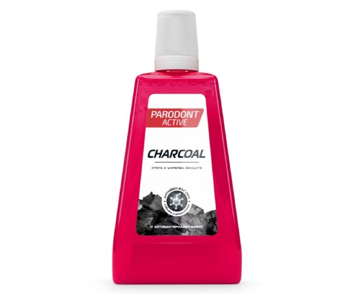Вода за Уста Parodont Active Charcoal 500 мл