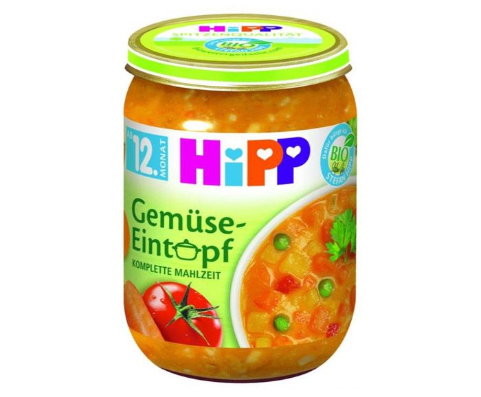 Био Зеленчукова Яхния след 12-тия месец HiPP 250 г