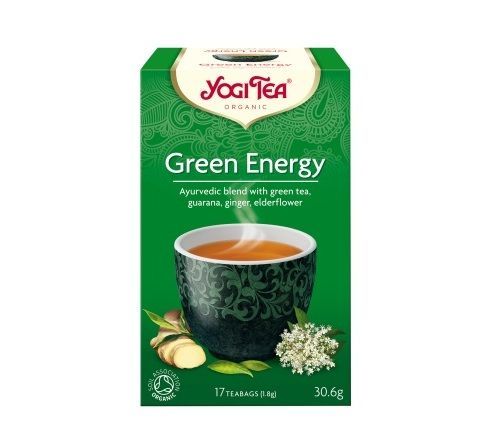 Био чай Зелена енергия Yogi Tea 17 пак.