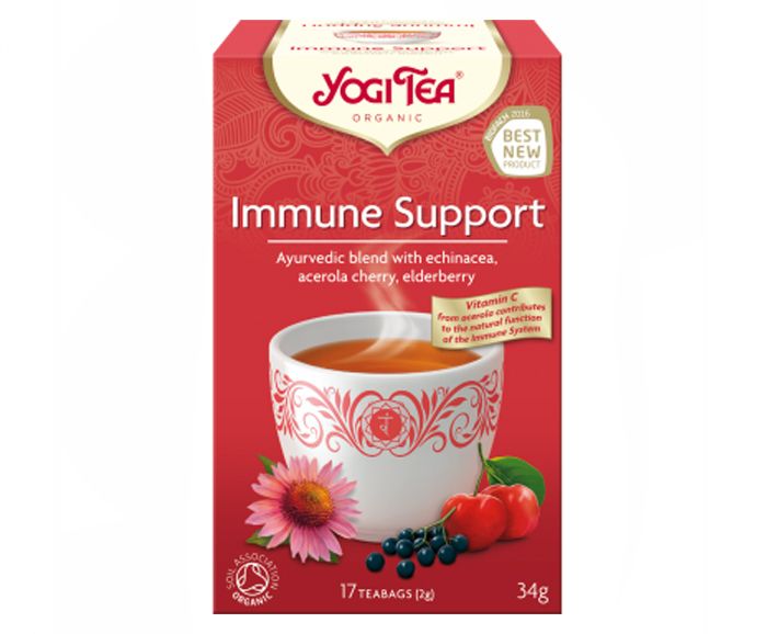 Био Чай за Подкрепа на Имунната Система Yogi Tea 17 пак.