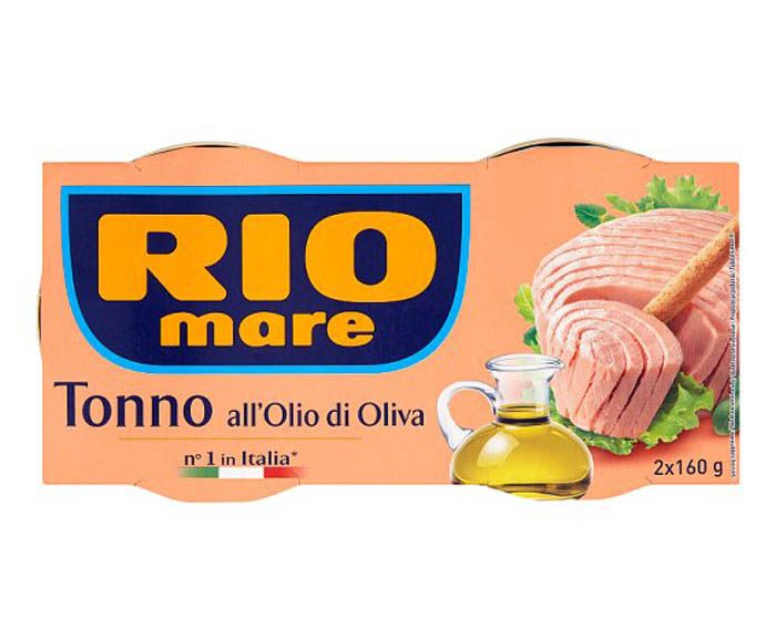 Консерва риба тон в зехтин Rio Mare 2 х 160 г