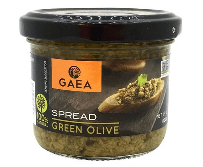 Паста от зелени органик маслини Gaea 100 г