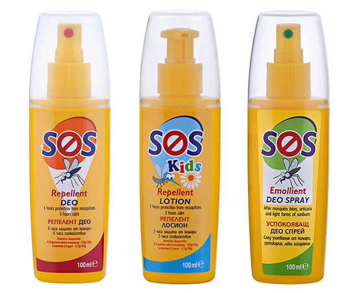 Пакет: SOS Kokona - Репелент срещу комари + Репелент за деца срещу комари + Успокояващ Део