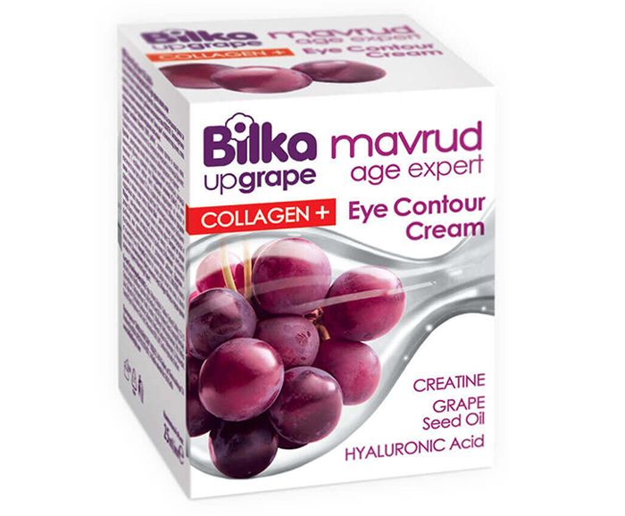 Околоочен крем против бръчки Bilka UpGrape Mavrud ageExpert Collagen+ 25 мл