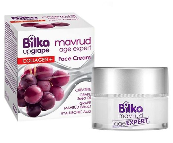 Крем против бръчки Bilka UpGrape Mavrud ageExpert Collagen+ 40 мл