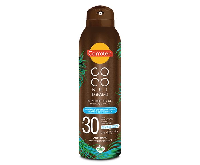 Слънцезащитно сухо олио Carroten Coconut Dream SPF 30 150 мл