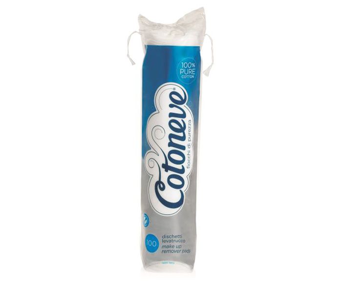 Тампони за чистене на грим Cotoneve 100% памук 100 бр