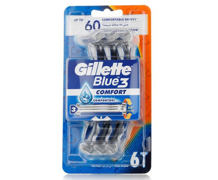 Самобръсначки Gillette Blue 3 Comfort 6 бр.