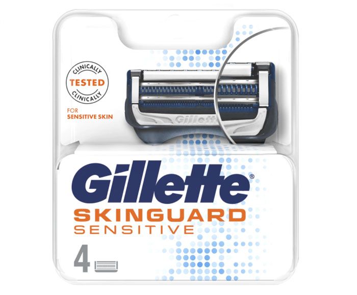 Резервни ножчета Gillette Skinguard Sensitive 4 бр