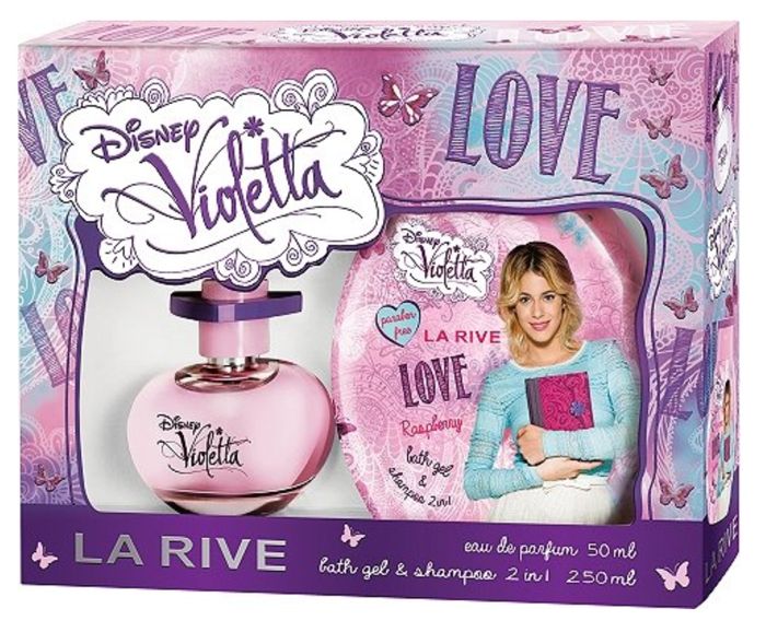Комплект La Rive Violetta Тоалетна 50гр + 2в1 Душ гел и Шампоан 250 мл