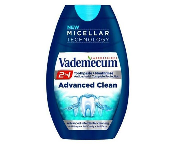 Паста за зъби Vademecum Advanced Clean 75 мл