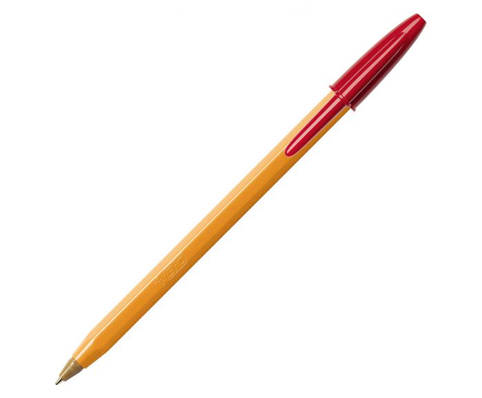 Химикалки Bic Orange Fine 5 бр червени