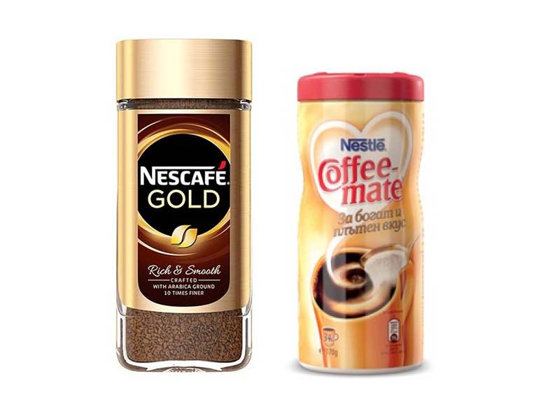 Пакет: Nescafe Gold 200 г + Продукт за кафе Coffee Mate 170 г