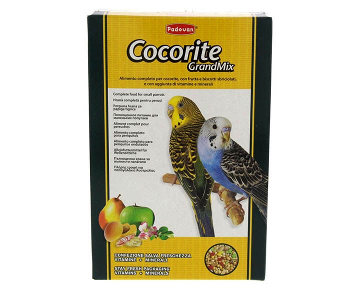 Храна за вълнисти папагали с плодове GrandMix Cocorite Padovan 1 кг ЗОО