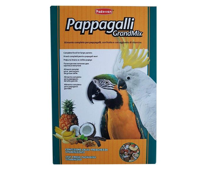 Храна за големи папагали GrandMix Padovan 600 гр ЗОО