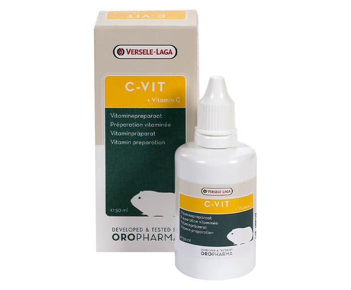 Стабилизирана формула на витамин С за морски свинчета C-Vit Versele-Laga 50 мл