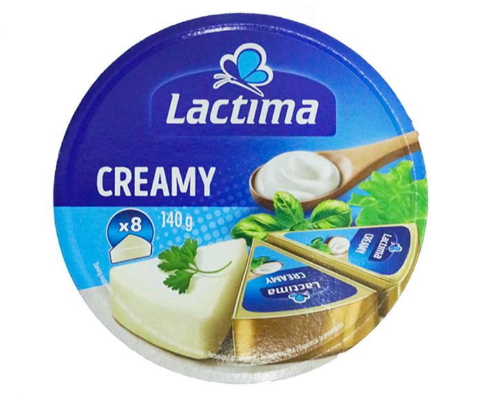 Топено сирене Lactima Сметана 140 г