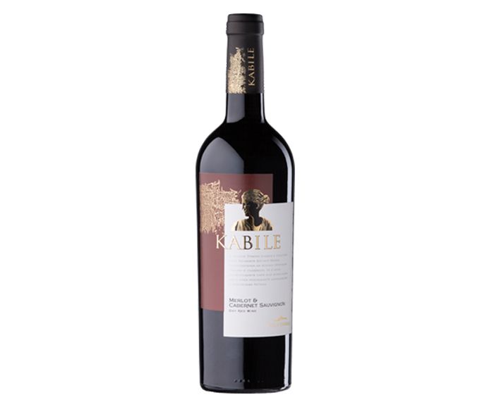 Червено вино Мерло и Каберне Совиньон Kabile 0.75л