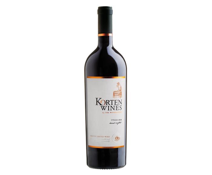 Червено вино Сира 2018 Korten Winery 0.75 л