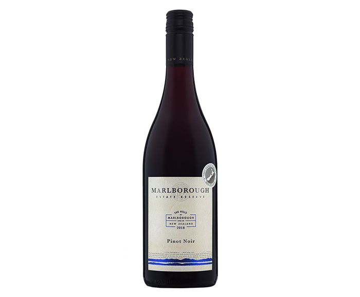 Червено вино Пино Ноар Marlborough Estate Reserve 2017 0.75 л