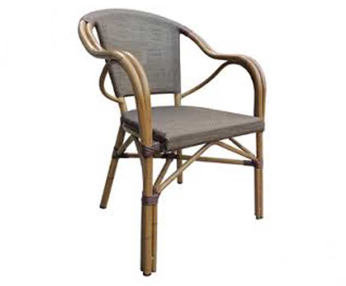 Кресло имитация бамбук Metro 59х56хh82 см