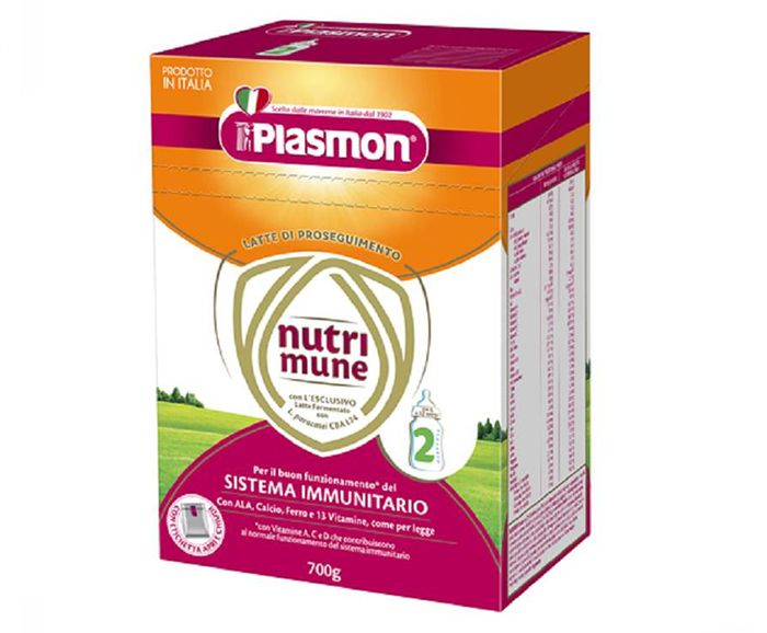 Преходно мляко Plasmon Nutri-Mune 2 6+ месеца 700 г