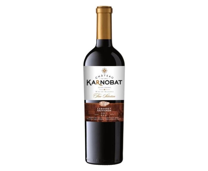 Червено Вино Каберне Совиньон Chateau Karnobat 750 мл